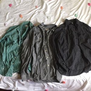 J Crew Oxford/Workwear Shirt Bundle